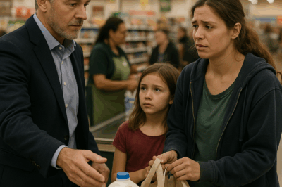 Millonario vio a madre pobre devolver la leche… su reacción sorprendió a todos