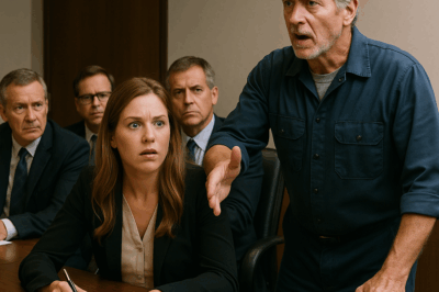 «Estaba a punto de firmar y perderlo todo… hasta que el conserje habló y reveló un secreto que heló la sala»