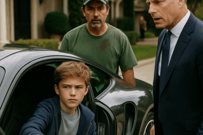 “Arranca mi auto y te daré 10 millones” — El hijo del jardinero sorprendió