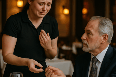 «La camarera señaló: “Ese anillo era de mi madre”… y lo que hizo el multimillonario después dejó a todos sin palabras»