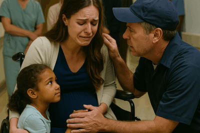 “La hija embarazada y paralizada del CEO fue rechazada… hasta que un conserje soltero la salvó”