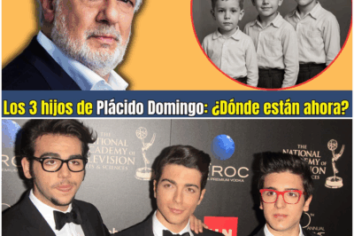 ¿Qué fue de los tres hijos de Plácido Domingo? La verdad oculta