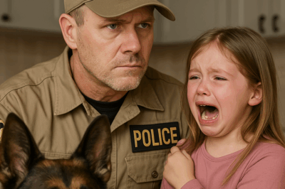 “Niña gritó ‘¡Va a matar a mamá!’… y el perro policía cambió todo”