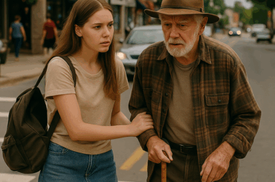 “La joven pobre ayudó a un anciano… y descubrió que era millonario”