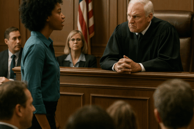 Juez racista humilló a una joven por su cabello… ¡y su respuesta lo dejó helado!