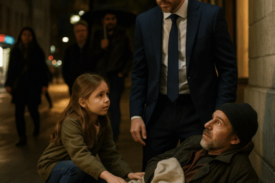 “Papá, ¿por qué duerme en la calle? —El millonario lo llevó a casa”