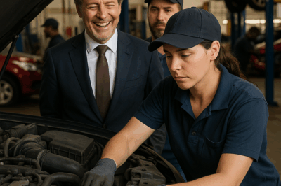 El millonario se burló, pero la mecánica reveló un secreto aterrador