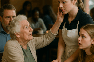 La abuela susurró: “¡Tienes los ojos de mi hija!” y el restaurante quedó en silencio