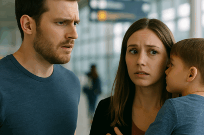 “Lo vio en el aeropuerto con un niño… y la verdad de su ex lo dejó helado”