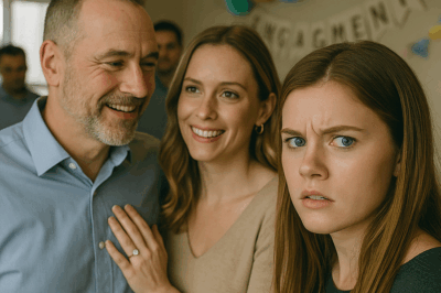 La prometida del papá oculta un secreto que dejó a todos helados