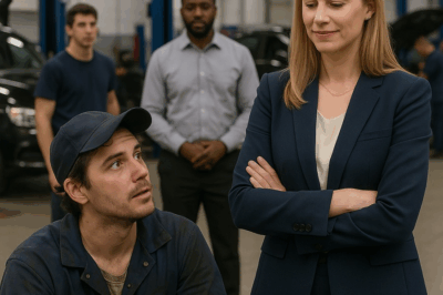 “Mecánico perdió su entrevista de ensueño… pero al día siguiente la CEO lo sorprendió”