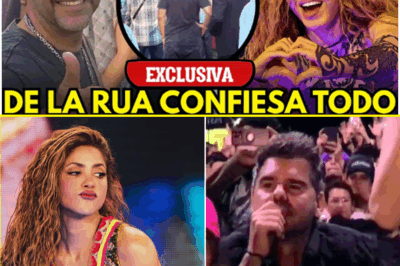 Antonio de la Rúa sorprende y declara amor eterno a Shakira