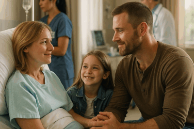 “El CEO moría sin remedio… hasta que un padre soltero veterano donó su sangre”