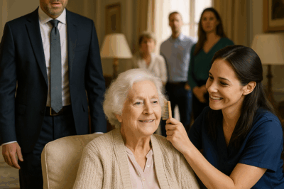 Millonario descubre a su empleada cuidando de su madre enferma