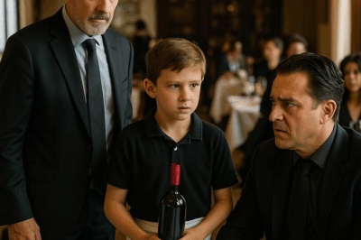Dueño de restaurante puso a prueba al hijo de su empleada—y la mafia tembló