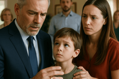 “El niño soltó una frase inocente sobre un anillo y dejó al millonario al borde del colapso”