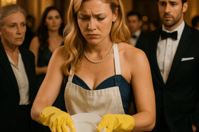 La hicieron lavar platos en gala: sin saber, era la dueña