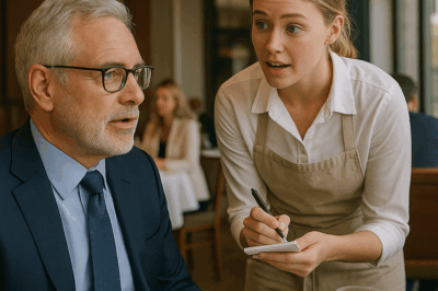 Camarera deja en shock a multimillonario al hablar un idioma secreto