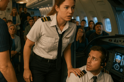Ella dormía en el avión… hasta que pidieron un piloto a bordo