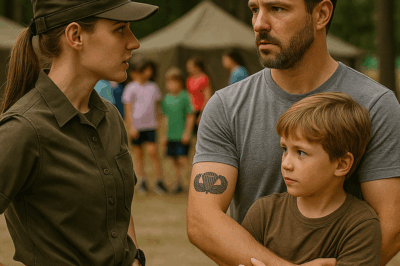 “El padre soltero parecía común… hasta que su tatuaje reveló un secreto”
