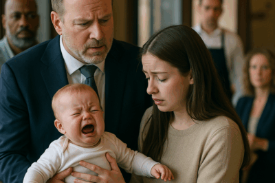 El bebé del millonario lloraba sin parar hasta que ella hizo lo impensado