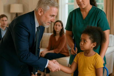 Limpiadora llevó a su hija al trabajo y el millonario reaccionó así