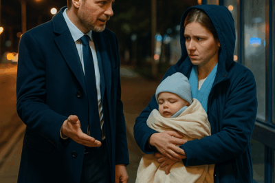 CEO solitario halló a enfermera con su bebé y lo que hizo sorprendió