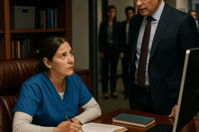 “Cámaras captan a la limpiadora estudiando en oficina del CEO”