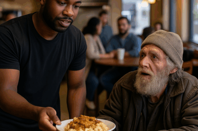 “Dueño negro de restaurante alimenta a un indigente… y su vida cambia”
