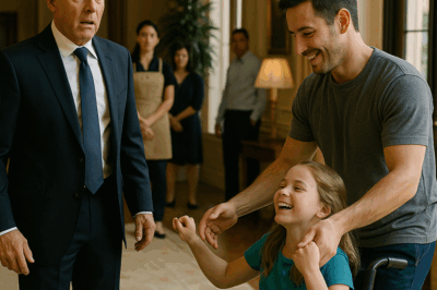 El millonario descubre a su chófer bailando con su hija inválida