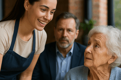 Mesera habla francés sin saber que un multimillonario escuchaba