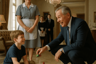 “Millonario descubre el secreto de su empleada y su hijo”