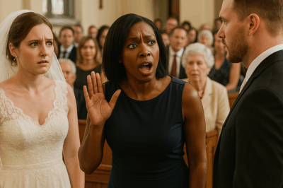 «¡No te cases con ella!» — El grito que detuvo la boda entera