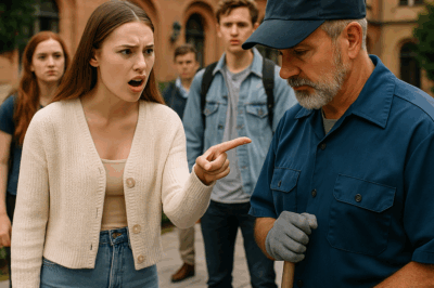 La hija del millonario humilló a un limpiador y él la sorprendió