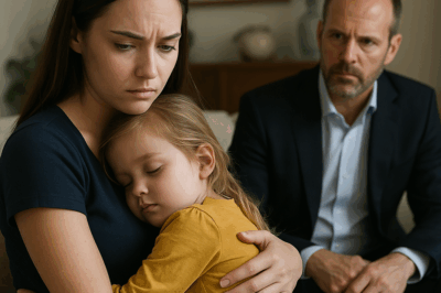 NADIE PODÍA CALMAR A SU HIJA — HASTA QUE ESA MUJER LA TOMÓ EN BRAZOS 😢