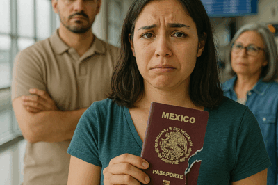 Mi esposo me hizo pagar el viaje y destruyó mi pasaporte — “Me voy con mamá en tu lugar”