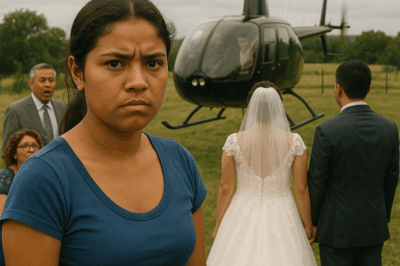 Mi madre me advirtió que no me acercara a la novia, pero cuando el helicóptero aterrizó y todos se quedaron inmóviles, descubrí un secreto tan oscuro que cambió el significado de la boda, de mi familia y de mi vida para siempre.