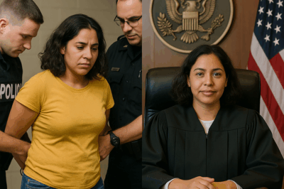 “La policía detuvo a una mujer afroamericana por error, creyendo que era sospechosa de un robo. La trataron con desdén y nadie escuchó sus palabras. Pero solo unas horas después, cuando la llevaron ante el juez, todos quedaron en silencio… porque ella fue quien se sentó en el estrado.”