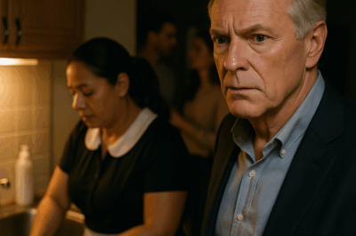 El millonario que descubrió el oscuro secreto de su empleada al verla lavar platos de noche