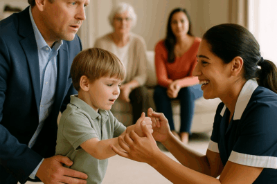 “El millonario que lo tenía todo… menos una sonrisa: La historia de Thomas Whitmore, el empresario que cambió su vida entera por un milagro imposible —ver caminar por primera vez a su hijo Ethan, diagnosticado con autismo. Lo que ocurrió después desafió la ciencia, el destino y hasta su propio corazón.”