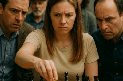 “En una plaza llena de curiosos, una mujer con ropa gastada y una bolsa vieja se sentó frente al campeón local de ajedrez. Todos rieron, seguros de que sería una derrota rápida. Pero cuando movió su primera pieza, el silencio cayó. En minutos, la desconocida demolió al maestro y reveló una verdad tan impactante que cambió para siempre la historia del ajedrez en la ciudad.”