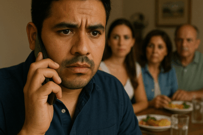 Durante la cena familiar, mi madre dijo que yo “no estaba listo” para asistir a la boda de mi hermana.