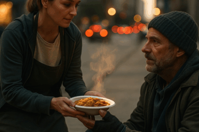 Le dio comida cada día… sin saber que era un millonario oculto