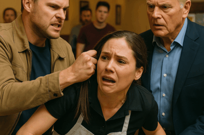 El hombre arrogante agredió a la mesera… hasta que su suegro multimillonario entró al restaurante