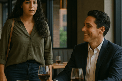 “Llegó tarde a la cita a ciegas, y cuando se disculpó, el CEO solo sonrió y dijo: ‘Sabía que vendrías’… Pero aquella frase, tan simple, fue la llave que abrió un pasado que ella no recordaba y un secreto que podía destruirlos a ambos.”