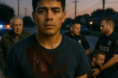 Mi hermanastro me hirió ocho veces aquella noche intentando proteger a un veterano indefenso; nadie imaginó que el amanecer traería una verdad tan inesperada, una justicia que no llegó con gritos ni juicios, sino con una carta escrita a mano que cambiaría para siempre el destino de dos familias.