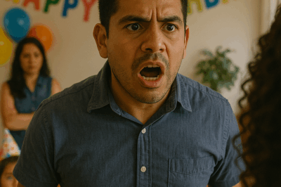 “Durante la fiesta de cumpleaños de mi hijo, revelaron frente a todos que una prueba de ADN demostraba que no era mi hijo… pero lo que nadie sabía era que yo también tenía una verdad guardada, una que cambiaría la vida de todos los presentes para siempre.”