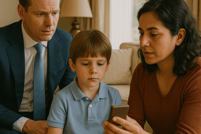 “El hijo del multimillonario nació sordo, y ningún médico pudo ayudarlo. Durante años, su padre gastó fortunas buscando una cura. Hasta que una joven terapeuta llegó al mansión con un objeto extraño en sus manos… y lo que sucedió después fue tan increíble que nadie en la familia volvió a ser el mismo.”