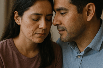 “Ella le susurró con la voz temblorosa: ‘No soy tan hermosa como esperabas’. Pero él, sin apartar la mirada, respondió: ‘Eres perfecta’, sin imaginar que esa frase cambiaría para siempre sus vidas y revelaría el secreto que ella había ocultado durante años.”