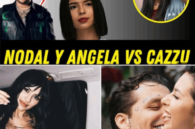 Ángela Aguilar, Nodal y Cazzu: el triángulo que incendió al mundo del espectáculo